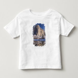 El Capitan reflects into the Merced River in 2 Toddler T-shirt