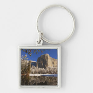 El Capitan reflects into the Merced River in Keychain