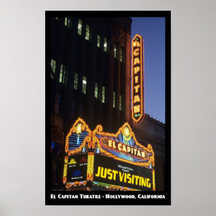 El Capitan Theatre, affiche Hollywood 11x17