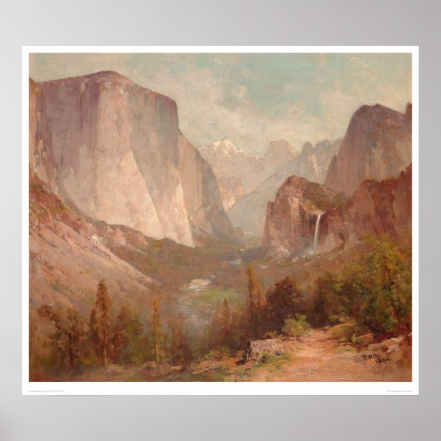 El Capitan, Yosemite, California (0229A) Poster (Front)