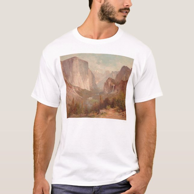 El Capitan, Yosemite, California (0229A) T-Shirt (Front)