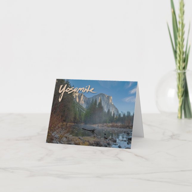 El Capitan Yosemite Carte pour notes (Devant)