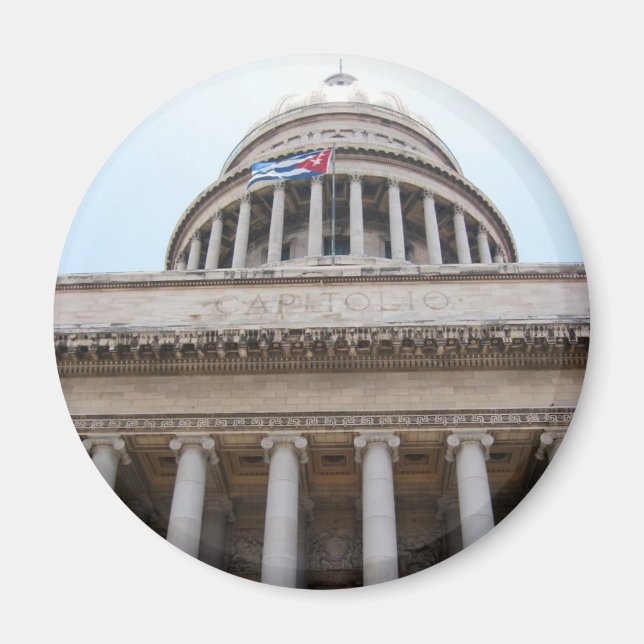 el capitolio columns magnet (Front)