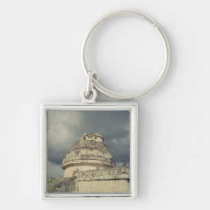El Caracol  Mayan observatory Keychain