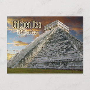 El Castillo at Chichen Itza, Mexico Postcard