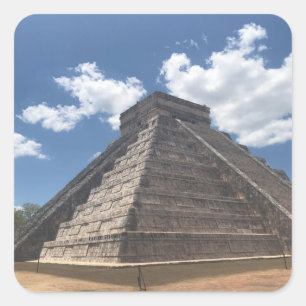 El Castillo - Chichen Itza, Mexique Stickers #3