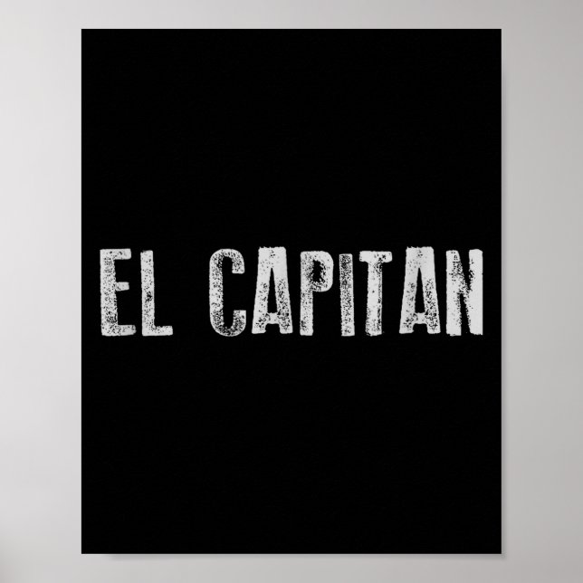 El Catan Boating Captain  Poster (Front)