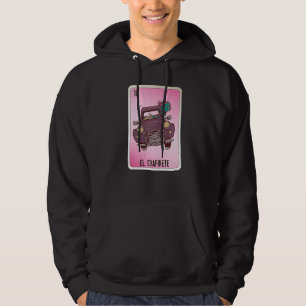 EL Chafirete Mexican Slang Lottery Bingo Cards   Hoodie