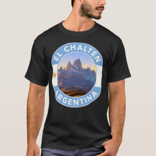 El Chaltn Argentina Round Emblem T-Shirt