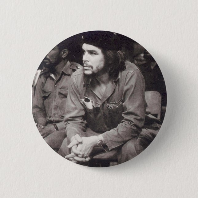 El Che Guevara 2 Inch Round Button (Front)