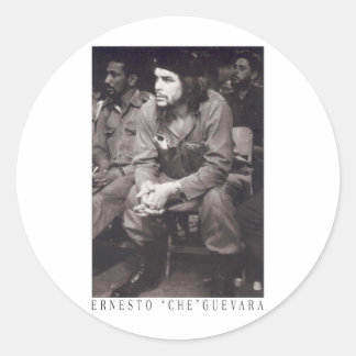 El Che Guevara Classic Round Sticker
