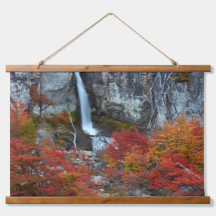 El Chorrillo Waterfall   Patagonia, Argentina Hanging Tapestry