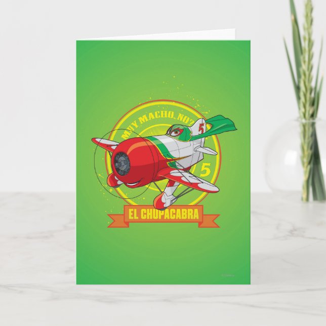 El Chupacabra - Muy Macho. No? Card (Front)