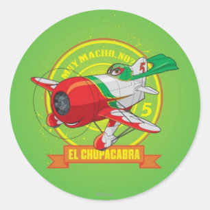 El Chupacabra - Muy Macho. No? Classic Round Sticker