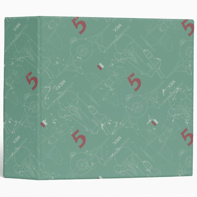 El Chupacabra Pattern Binder (Front/Spine)