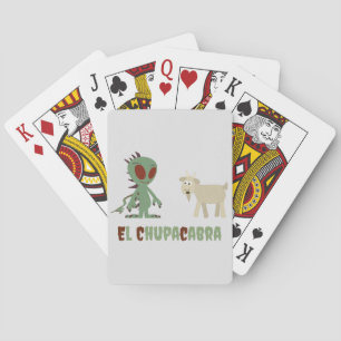El Chupacabra Playing Cards