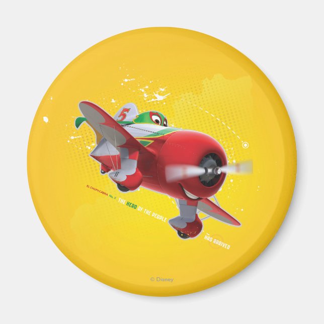 El Chupacabra - The Hero of the People Magnet (Front)