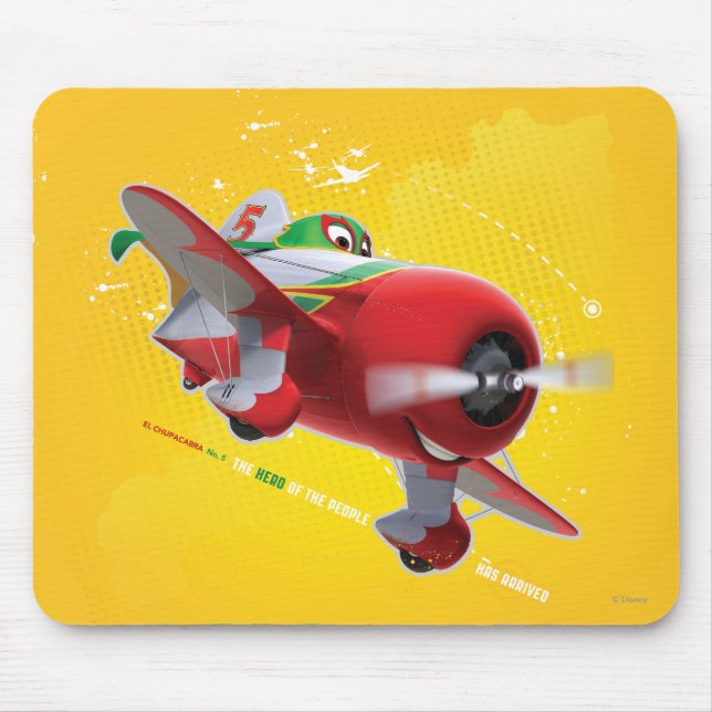 El Chupacabra - The Hero of the People Mouse Pad (Front)