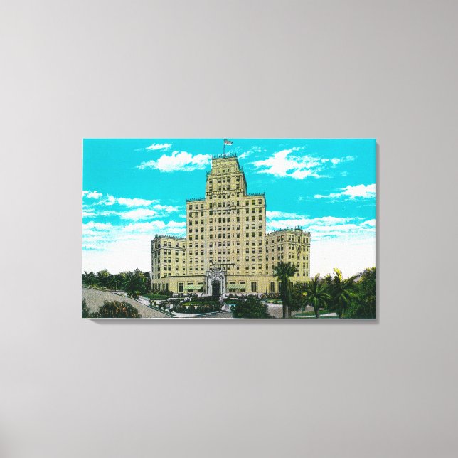 El Cortez Hotel in San Diego, CASan Diego, CA Canvas Print (Front)