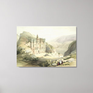 El Deir, Petra Canvas Print