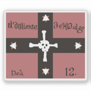 El Doliente de Hidalgo flag (1811 to 1812), Mexico