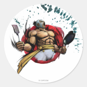 El Fuerte Classic Round Sticker