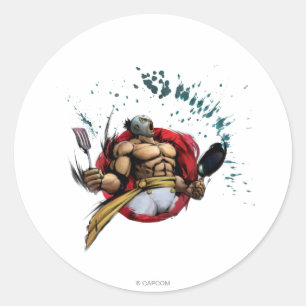 El Fuerte Classic Round Sticker