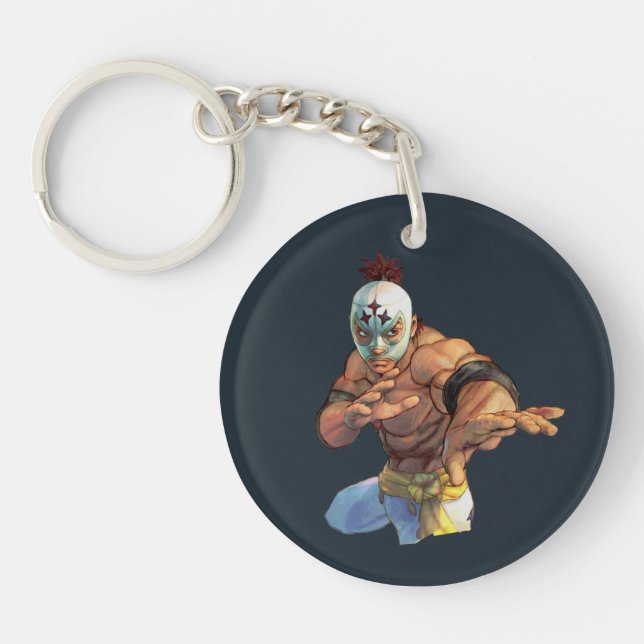 El Fuerte Ready Stance Keychain (Front)
