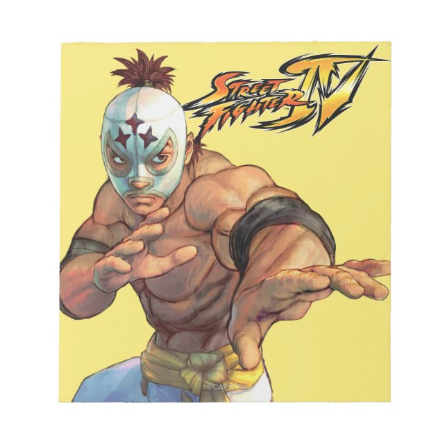 El Fuerte Ready Stance Notepad (Front)