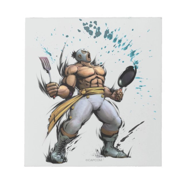 El Fuerte With Frying Pan Notepad (Front)