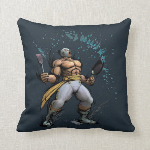 El Fuerte With Frying Pan Throw Pillow