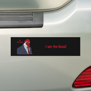 El Gallo Patron Bumper Sticker