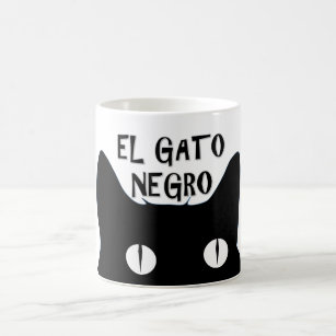 El Gato Negro  - The Black Cat Coffee Mug