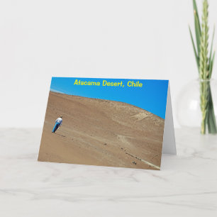 El Gigante geoglyph, Chile Card