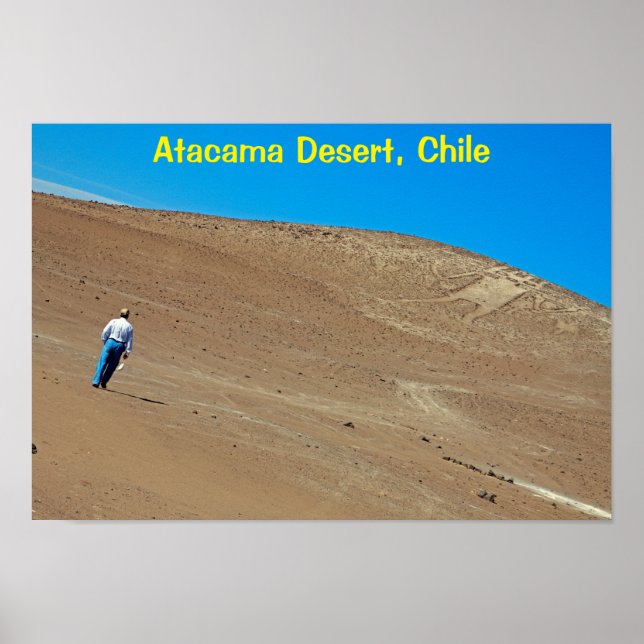 El Gigante geoglyph, Chile Poster (Front)
