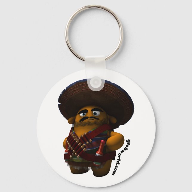 El Globbo Keychain (Front)
