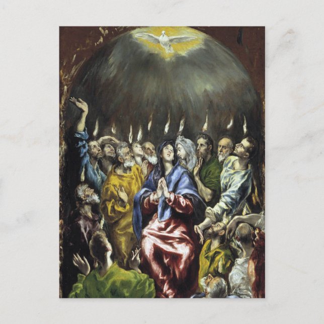 El Greco Art Postcard (Front)