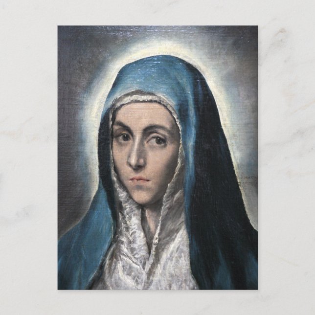 El Greco Art Postcard (Front)
