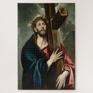 El Greco - Christ Carrying The Cross Jigsaw Puzzle