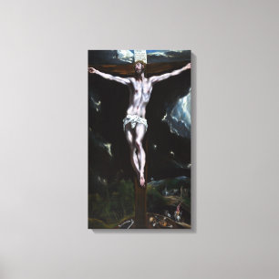 El Greco Christ On The Cross Canvas Print