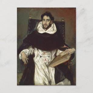 El Greco Portr?t des Fray Hortensio Felix Paravici Postcard