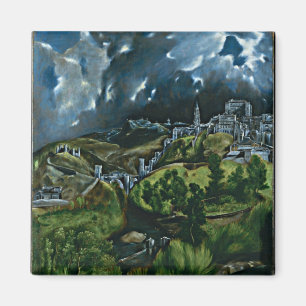 El Greco - View of Toledo Magnet