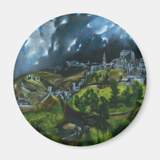 El Greco View of Toledo Magnet