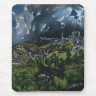 El Greco View of Toledo Mouse Pad