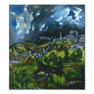 El Greco View of Toledo Photo Print