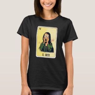 El Grito Mexican Slang Lottery Bingo Cards T-Shirt