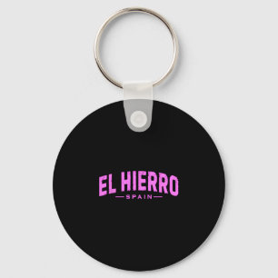El Hierro Spanish Canary Islands Spain Vacation Su Keychain