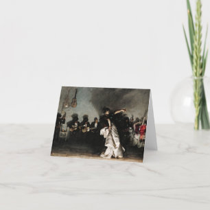 El Jaleo by John Singer Sargent Thank You Card