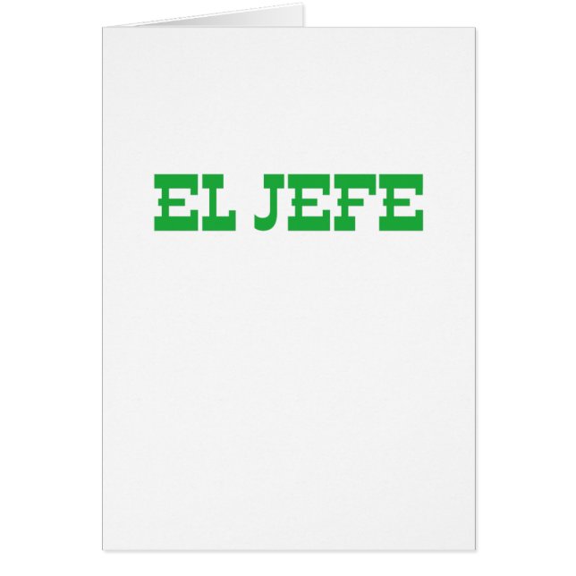 EL Jefe (Devant)