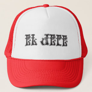 El Jefe logo Liquido Liquid Trucker Hat